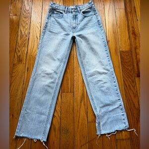 Stradivarius Blue Mom Jean, Size 36/4, Color : Bleu Jean